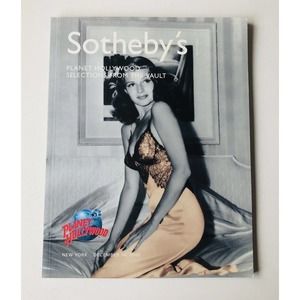 2002 Sothebys NY Auction Catalog Planet Hollywood Movie Star Film Costumes Dress